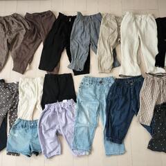 キッズ服 100サイズ 56点セット 女の子 GAP NIKE TK BEAMS SLAPSLAP northcoast  ミニー ディズニー デニム チノ スキニー ニット サルエル ショーツ クロップド ハーフパンツ スウェット タイツ ニット ロンT 靴下 タンクトップ アームカバー パジャマ サンタクロースコスチューム 手袋 帽子 ネックウォーマー スイミングパンツの画像