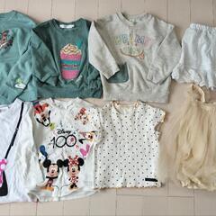キッズ服 100サイズ 56点セット 女の子 GAP NIKE TK BEAMS SLAPSLAP northcoast  ミニー ディズニー デニム チノ スキニー ニット サルエル ショーツ クロップド ハーフパンツ スウェット タイツ ニット ロンT 靴下 タンクトップ アームカバー パジャマ サンタクロースコスチューム 手袋 帽子 ネックウォーマー スイミングパンツの画像