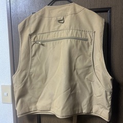 【美品中古】   L.L.Bean フィッシングジャケット　L　刺繍ワッペンロゴの画像