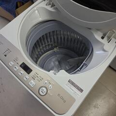 【配送無料】SHARP 全自動洗濯機 ES-GE6D-T　7613の画像