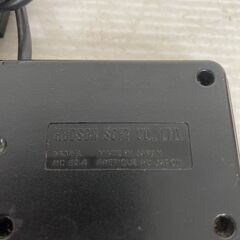 【HUDSON】ハドソン ファミコンコントローラー HC 62-4 HECTOR’87 動作未確認 ブラック ゲーム機 現状品 ファミコン 周辺機器 Y2028の画像