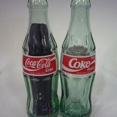 Coca-Cola 190ml 空き瓶 3種類×5本セット 高さ19.7cm コカ・コーラ 小瓶 インテリア オブジェ 空瓶 札幌市東区 新道東店の画像