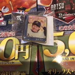 【オリックス・バファローズ × ヒロセ通商特別企画】爆益トレード乙（おつ）カレー2個　⭐︎宮城ピンバッジ⭐︎の画像