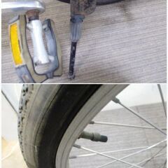 ルイガノ　ミニベロ　LGS-MV1　20インチ　サイズ410㎜　2012年　シマノ7SPEED　7段変速　LOUIS GARNEAU　シティバイク　直接引取歓迎の画像