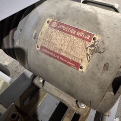 三里鋳造工業所　丸のこ昇降盤　三相200Vの画像
