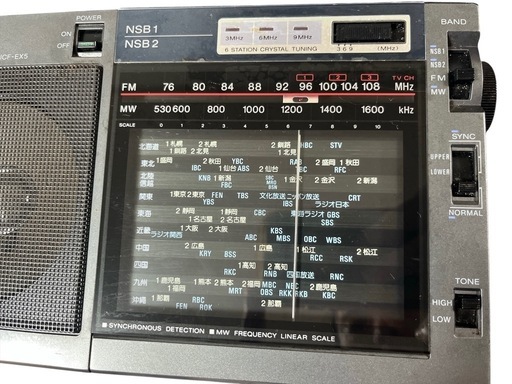 SONY　ICF-EX5　FM/AM ポータブル　ラジオ　動作確認済 Amazon.co.jp: SONY TV（1ch-3ch）/FM/AM/ラジオNIKKEI