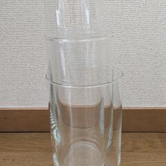 IKEA イケア CYLINDER シリンデル 花瓶 3点セット の画像