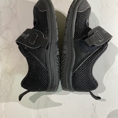 アシックス キッズ シューズ 黒の画像