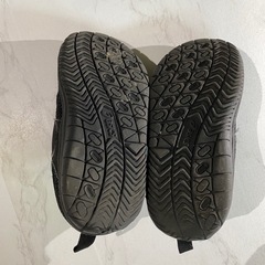 アシックス キッズ シューズ 黒の画像