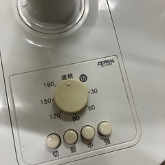 ロ 2508-191 ZEPEAL DL-J100H 扇風機 2018年製 動作確認済み キズ汚れ有りの画像