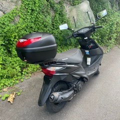 アドレス125s ブラックの画像