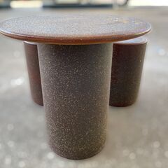 陶器ガーデンテーブルセットの画像
