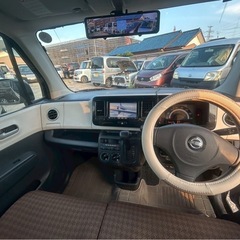【支払総額16.8万円】h23年式おしゃれ可愛いモコ車検令和8年12月機関良好 即日納車okフルセグTV Bluetooth 社外アルミ！の画像