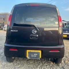 【支払総額16.8万円】h23年式おしゃれ可愛いモコ車検令和8年12月機関良好 即日納車okフルセグTV Bluetooth 社外アルミ！の画像