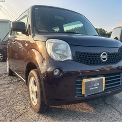 【支払総額16.8万円】h23年式おしゃれ可愛いモコ車検令和8年12月機関良好 即日納車okフルセグTV Bluetooth 社外アルミ！の画像