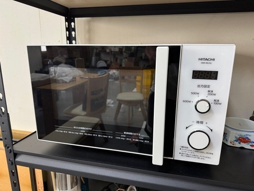 HITACHI 電子レンジ HMR-BK220-Z6 2021年製 日立 - 日立 電子レンジ HMR-BK220-Z6 （2022年、西日本専用）の