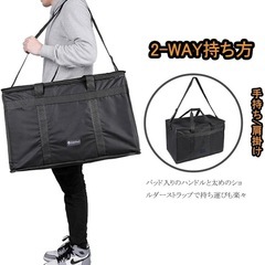 新品　cherrboll] エコバッグ 買い物バッグ 保冷 保温 収納バッグ 弁当 ランチバッグ 大容量 防水 おりたたみ可能 手提げ 仕切り板の画像