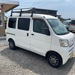 成25年❗️ダイハツハイゼットカーゴ‼ 4AT ❗️整備済み❗️❗️車検付き‼️すぐ乗れる❗️の画像
