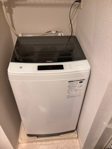 Haier JW-KD85B-W 洗濯機 8.5kg ホワイト JWKD85BW : ハイアール Haier 全自動洗濯機 ホワイト JW-KD85B-W