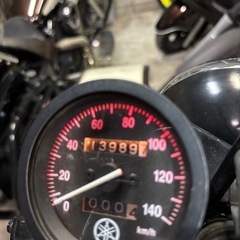 【YAMAHA TW225 】　大人カスタム DG09J ブラック　セル付き好調の画像