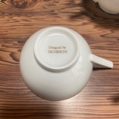 TACHIKICHIデザイン コーヒーポットとカップ5個セットの画像