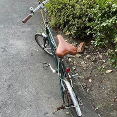 自転車　No.368　グリーン　20インチ　ミニベロ　6段切替　【リサイクルショップどりーむ天保山】の画像