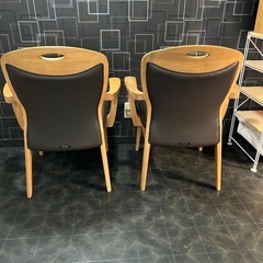 ダイニングチェア2脚　大塚家具の画像