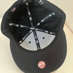 【取引早い方優先！】NEWERA ニューヨーク・ヤンキース ブラック×ホワイトの画像