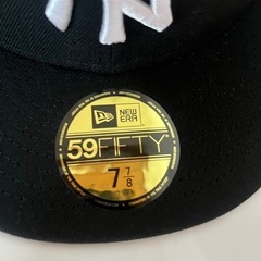 【取引早い方優先！】NEWERA ニューヨーク・ヤンキース ブラック×ホワイトの画像