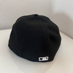 【取引早い方優先！】NEWERA ニューヨーク・ヤンキース ブラック×ホワイトの画像