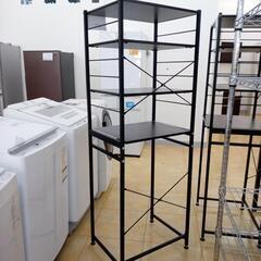 リユースのサカイ太田店★ジモティ割あり★  ラック ダークブラウン H170×D45×W60 クリーニング済み OJ10409の画像