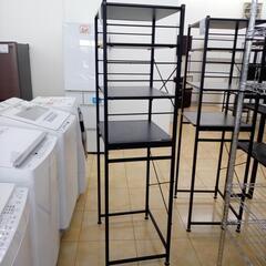 リユースのサカイ太田店★ジモティ割あり★  ラック ダークブラウン H170×D45×W60 クリーニング済み OJ10409の画像