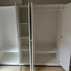 (IKEA) KLEPPSTAD ワードローブ【２台】の画像