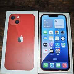 超美品 Apple iPhone 13 128G プロダクトレッド SIMフリーの画像