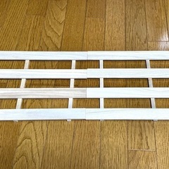 【値段交渉OK❗️】流し台・洗面化粧台等 すのこ400L✖️250w✖️15H　6枚【中古】の画像