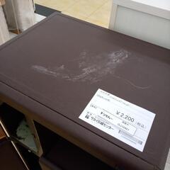リユースのサカイ太田店★ジモティ割あり★  レンジ台 ダークブラウン H105×D57×W45 クリーニング済み OJ10407の画像