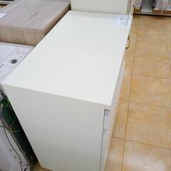 リユースのサカイ太田店★ジモティ割あり★  レンジ台 白 H91×D80×W45 クリーニング済み OJ10405の画像