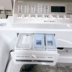 パナソニック 2019年製 8.0kg 洗濯機【全国発送対応】K07102の画像