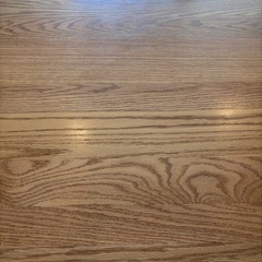 大塚家具　円形オーク材ダイニングテーブルの画像