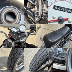 ⭐️車検令和8年5月❗️SR400.RH01J型.便利なETC付き⭐️プラグなど新品交換で快調⭐️400ccネイキッドオートバイ⭐️の画像