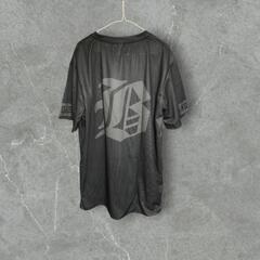 メンズ通気性ポリエステルメッシュカジュアルアスレチックTシャツXXLの画像