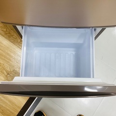 【安心6ヶ月間保証付き】SHARP　2ドア冷蔵庫　SJ-D14E-N　2019年製の画像