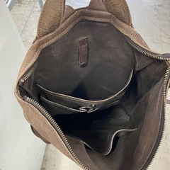 H2508-192 genten リュック ブラウン 中古の画像