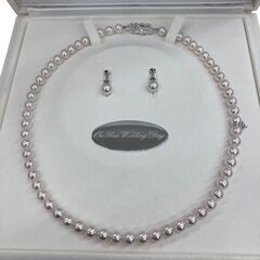 186000 現状品 MIKIMOTO ミキモト パールネックレス　イヤリング [241114HM020207]の画像