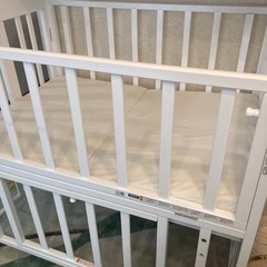 ベビーベッド美品の画像
