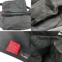 186001 現状品 Manhattan Portage マンハッタンポーテージ メッセンジャーバッグ ブラック ナイロン 2点まとめ売り [241219HM270048]の画像