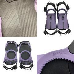 186000 現状品 Salomon サロモン その他ウィンタースポーツ用品 スノーボード　ビンディング S 紫 [250123HM210001]の画像