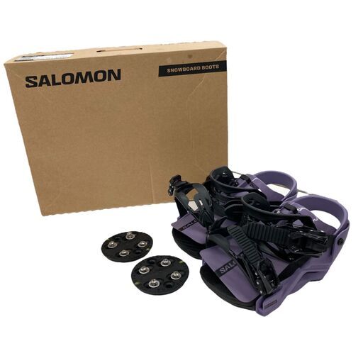 Salomon スノーボードブーツ 女性用 黒/紫 SALOMON サロモン スノーボード ブーツ レディース IVY BOA SJ