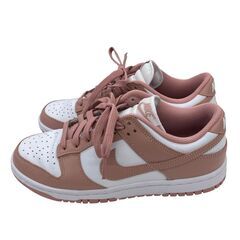 186001 現状品 NIKE ナイキ スニーカー DUNK LOW DD1503-118  24.5 ローズ レディース [250318HM070250]の画像