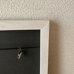木製クリップ付きフォトフレームの画像